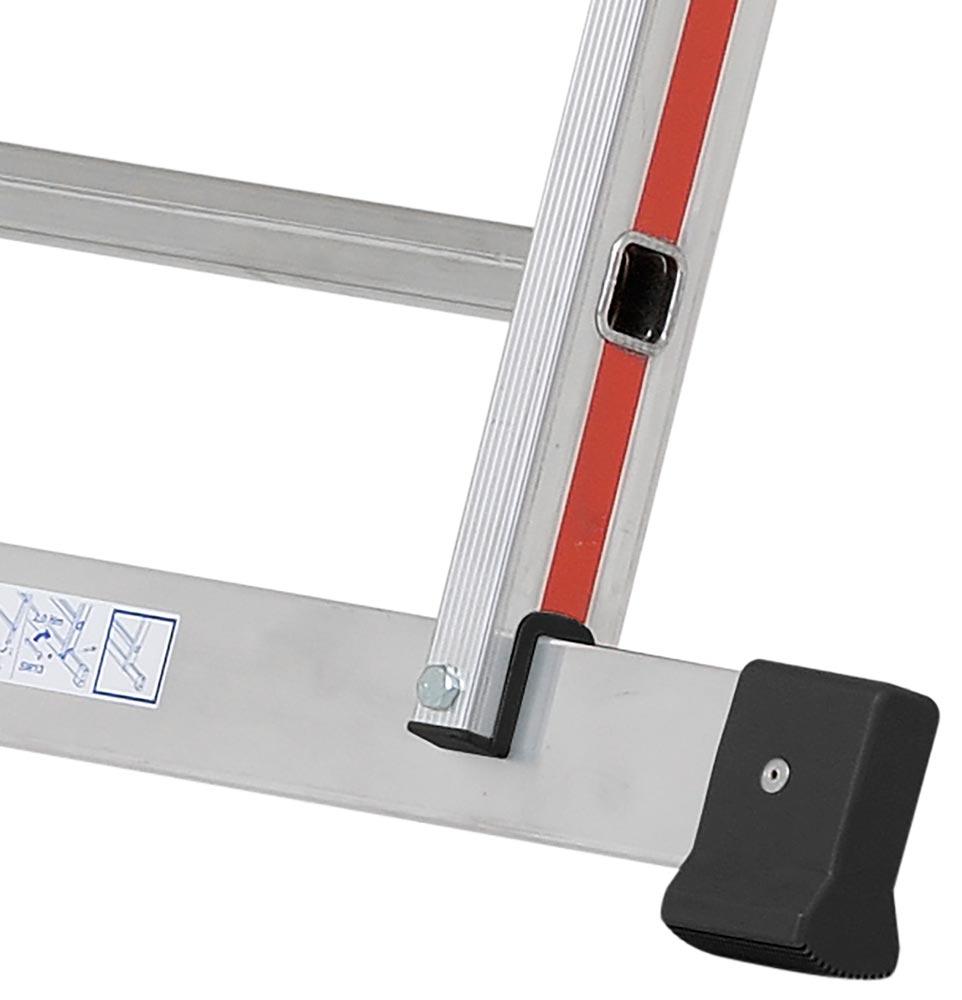 Mehrzweckleiter inkl. Plattform, 4x3 Sprossen, Länge 3,47 m Mehrzweckleiter inkl. Plattform, 4x3 Sprossen, Länge 3,47 m