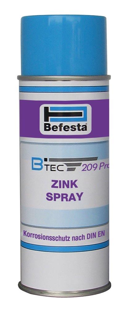 Zinkspray Btec 209 Profi, 400 ml