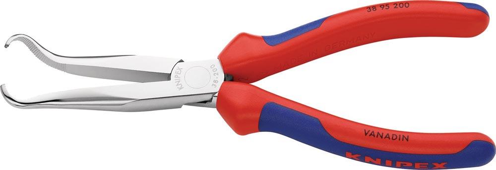 Mechanikerzange Länge 200 mm Form 9 45 gewinkelt Mehrkomponenten-Hüllen verchromt Mechanikerzange Länge 200 mm Form 9 45 gewinkelt Mehrkomponenten-Hüllen verchromt