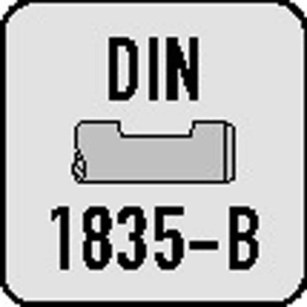 Viertelkreisprofilfräser DIN 6518 B Typ N Radius 3 mm HSS-Co DIN 1835 B Schneidenanzahl 4