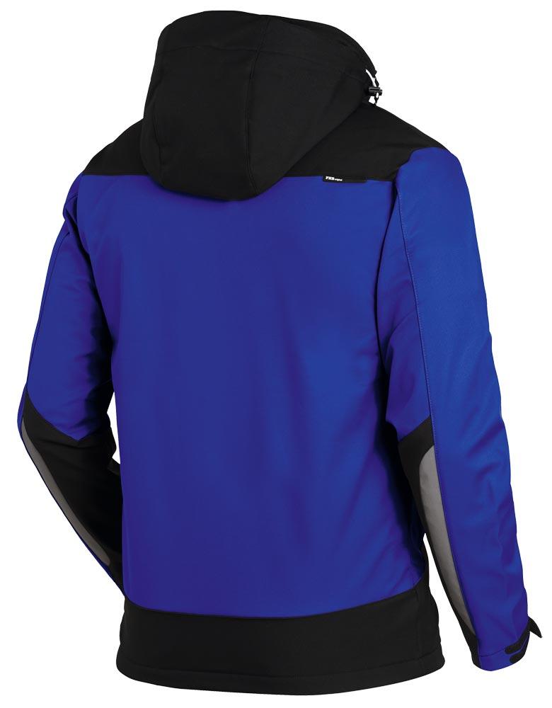 Softshelljacke JANNIK Größe XXL royal/schwarz