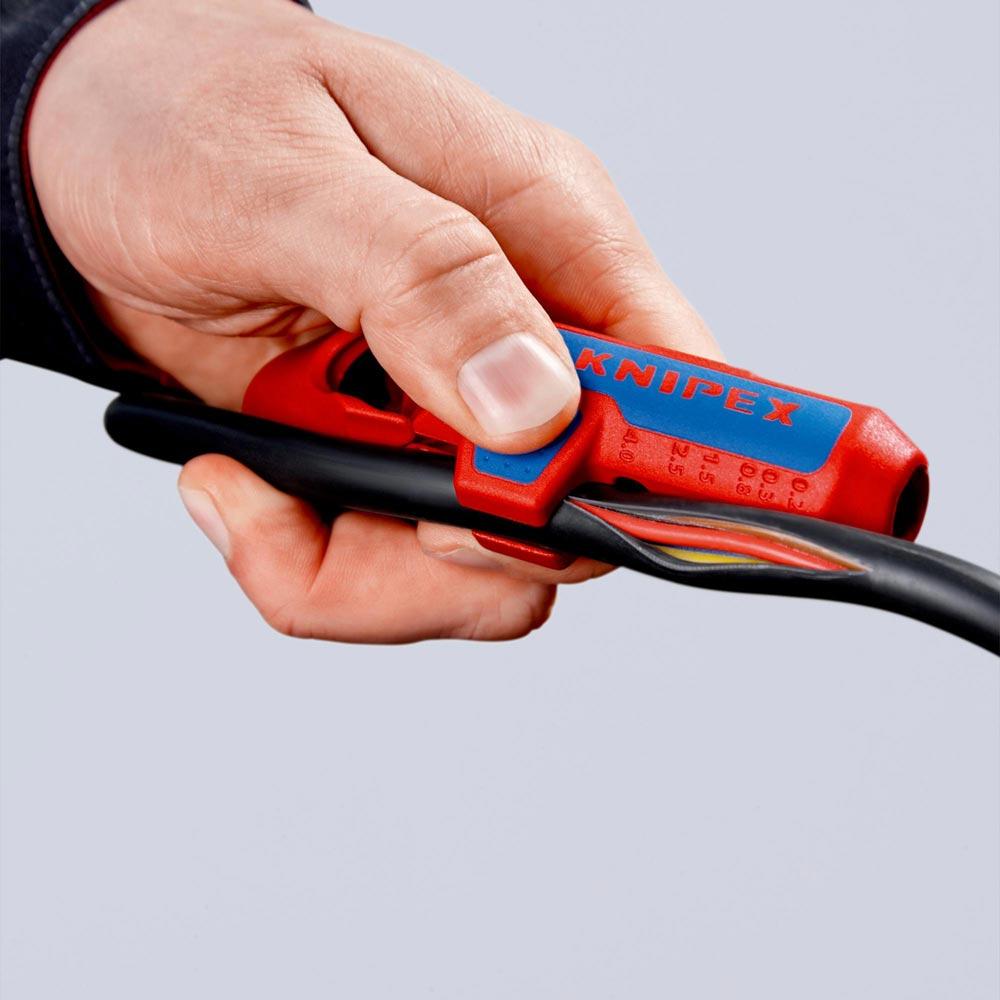 Universal Abmantelungswerkzeug ErgoStrip® Gesamtlänge 130 mm für Linkshänder Universal Abmantelungswerkzeug ErgoStrip® Gesamtlänge 130 mm für Linkshänder