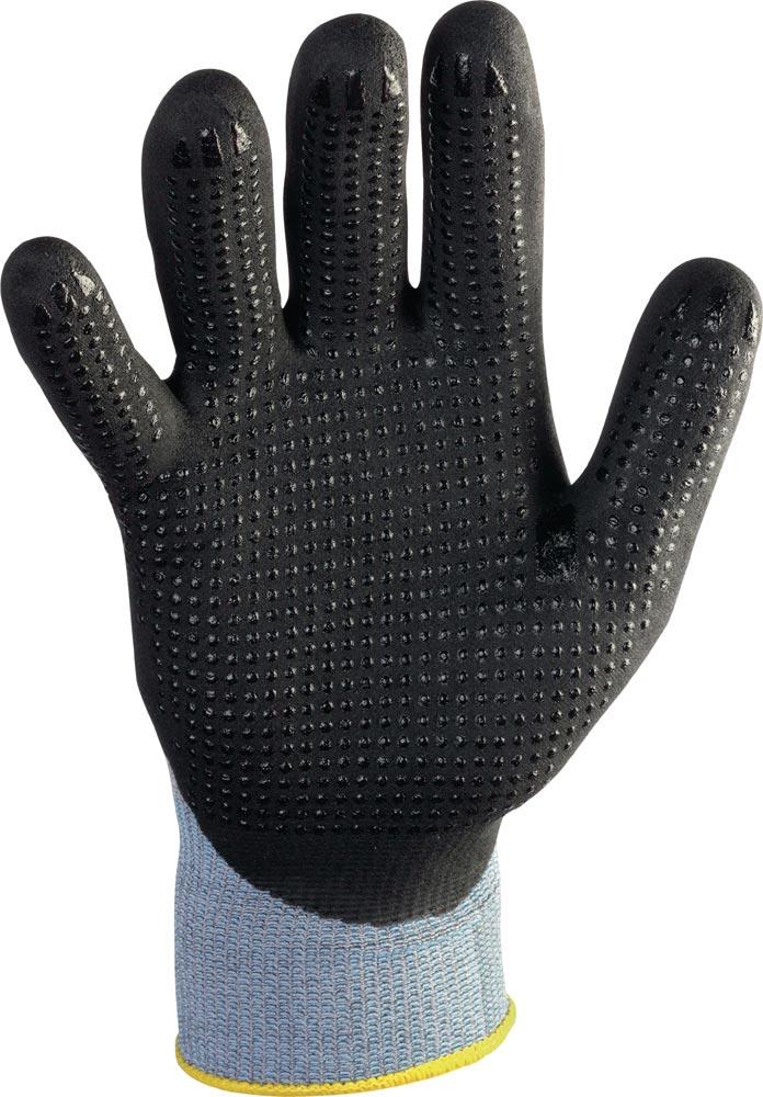 Handschuhe Flex N Größe 10 grau/schwarz EN 388 PSA-Kategorie II