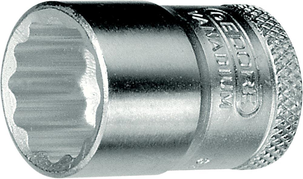 Steckschlüsseleinsatz D 30 3/8  12-kant Schlüsselweite 14 mm Länge 29 mm
