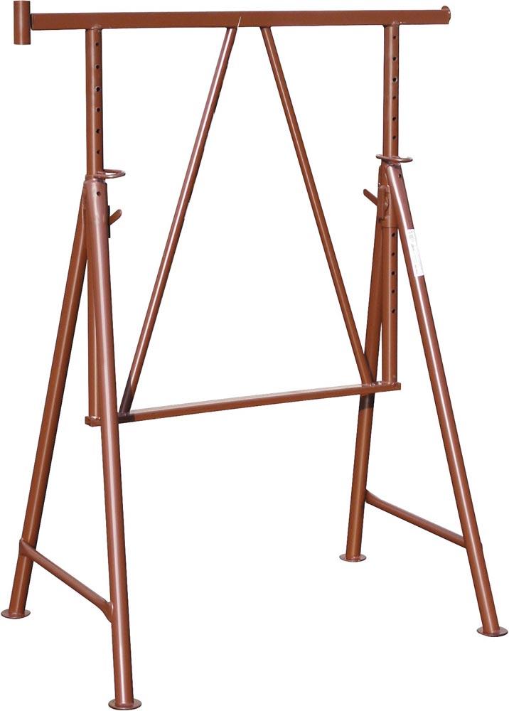 Faltgerüstbock B120xH120cm 120-195 cm lackiert Faltgerüstbock B120xH120cm 120-195 cm lackiert
