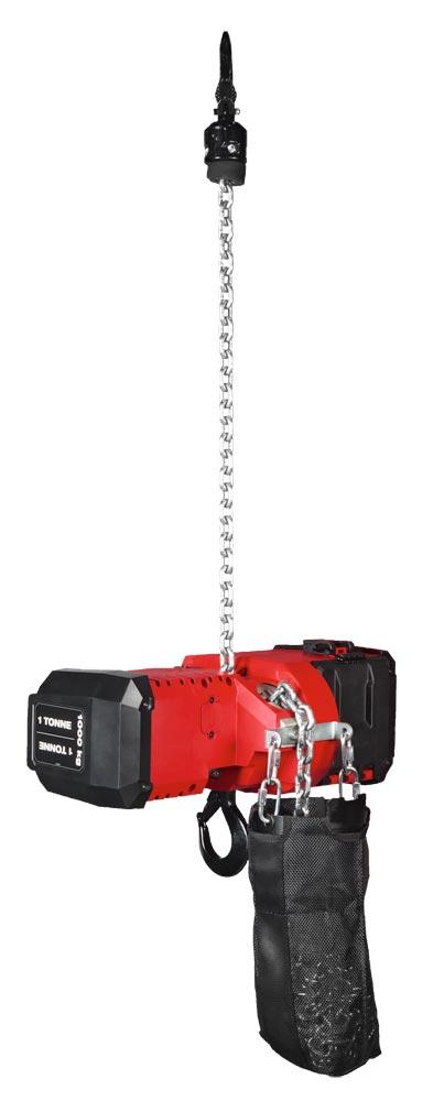 MILWAUKEE Akku-Kettenzug M18 BLCHTO-121 1000 kg 12,0 Ah Akku + Ladeger.