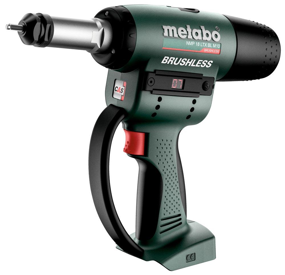 METABO Akku-Nietmutternpistole NMP 18 LTX BL M10 18 V (ohne Akku/Ladegerät)