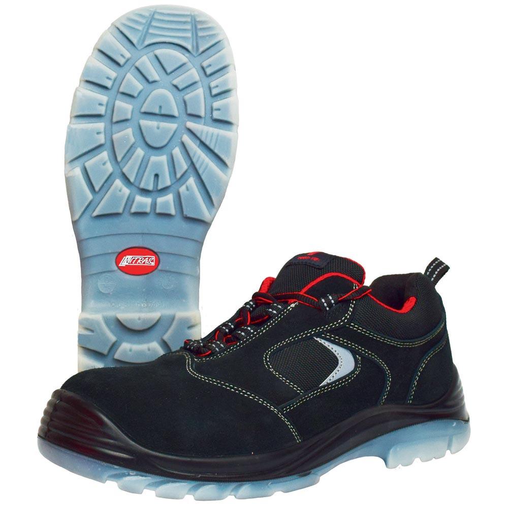 Sicherheitsschuh EASY STEP Größe 40 schwarz S1P SRC EN ISO 20345 Veloursleder