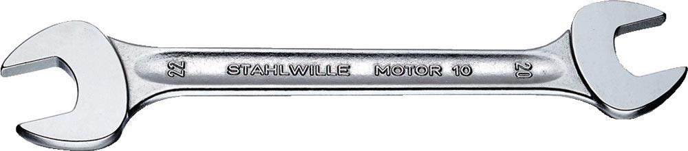 Doppelmaulschlüssel MOTOR 10 41 x 46 mm Länge 425 mm verchromt