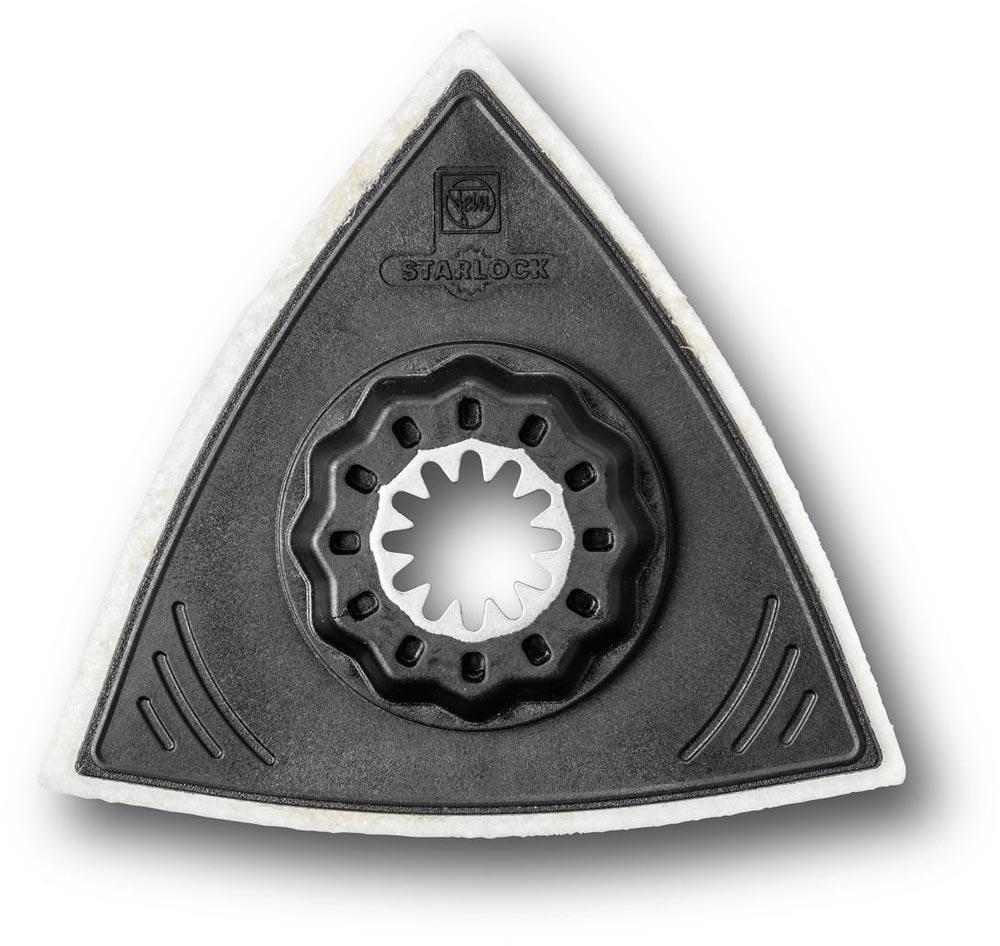 Filzpolierplatte Dreieck ungelocht Starlock 2 St./Pack Filzpolierplatte Dreieck ungelocht Starlock 2 St./Pack