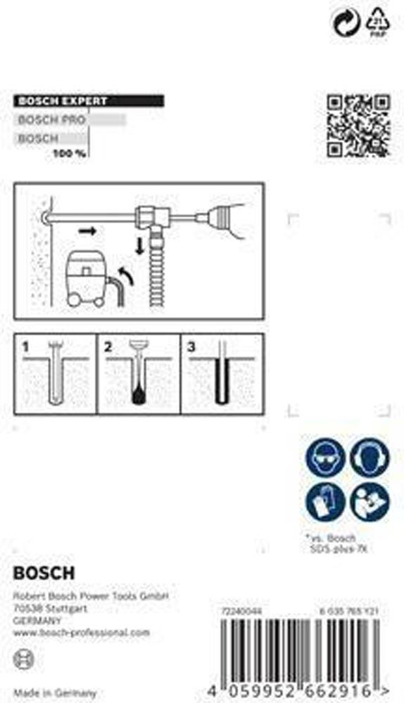 Hammerbohrer-Set EXPERT SDS Clean plus-8X Nenn-Ø 8,0 mmL.225 mm Arbeitslänge 100 mm