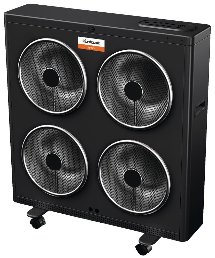 UNICRAFT Infrarot-Elektroheizgerät IEHG 3 230 V 3 kW