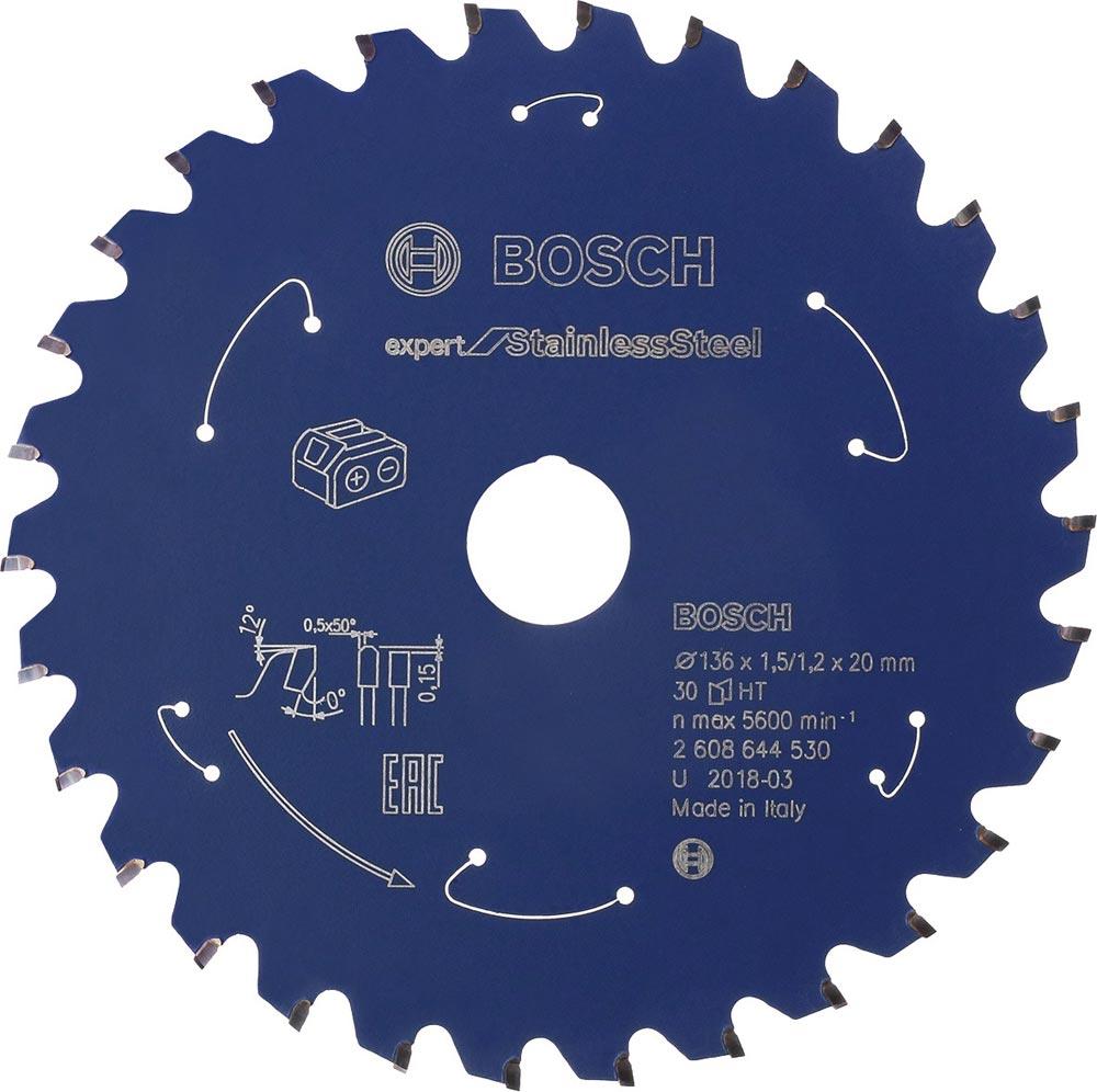 Kreissägeblatt Außen-Ø 136 mm Zähnezahl 30 HLTCG Bohrung 20 mm Schnittbreite 1,5 mm HM Kreissägeblatt Außen-Ø 136 mm Zähnezahl 30 HLTCG Bohrung 20 mm Schnittbreite 1,5 mm HM
