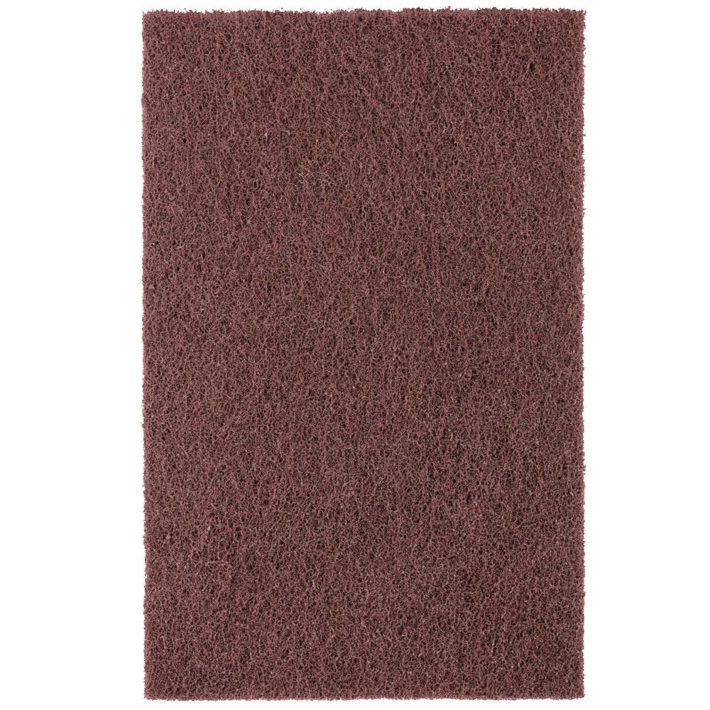 Handpad POLINOX L224xB154mm mittel 180 rotbraun Handpad POLINOX L224xB154mm mittel 180 rotbraun