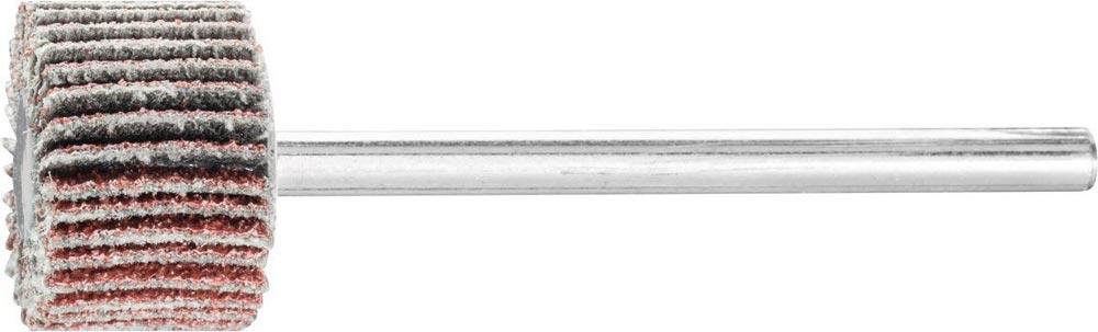 Fächerschleifer Ø10xH10mm Körnung 120 Korund Schaft-Ø 3 mm Fächerschleifer Ø10xH10mm Körnung 120 Korund Schaft-Ø 3 mm