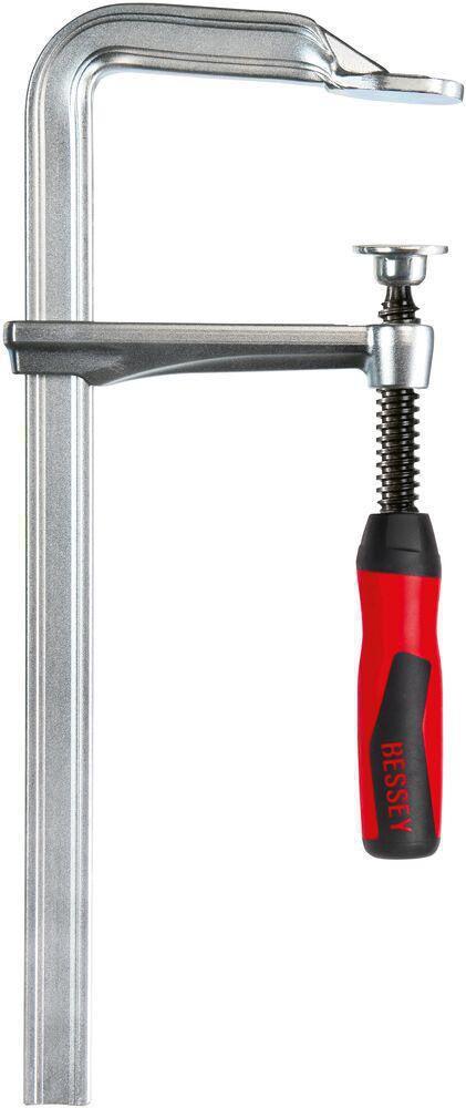 Ganzstahlschraubzwinge GZ-2K Spannweite 120 mm Ausladung 60 mm 2-K-Griff