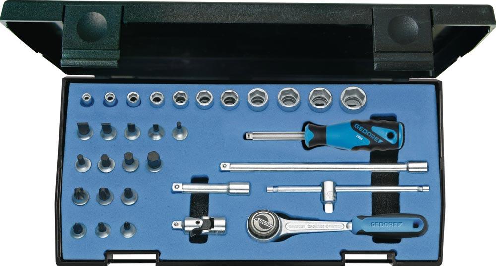Steckschlüsselsatz 20 IMU-3 32-teilig 1/4 Schlüsselweiten 4-14 mm Anzahl Zähne 72 6-Kant Steckschlüsselsatz 20 IMU-3 32-teilig 1/4 Schlüsselweiten 4-14 mm Anzahl Zähne 72 6-Kant