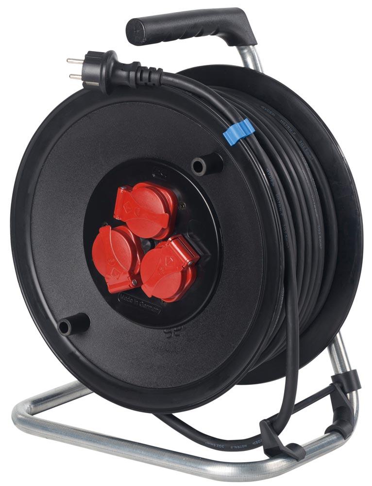 Kunststoff-Kabeltrommel 230 V, Kabel H07RN-F 3G1,5mm 25 m Kunststoff-Kabeltrommel 230 V, Kabel H07RN-F 3G1,5mm 25 m