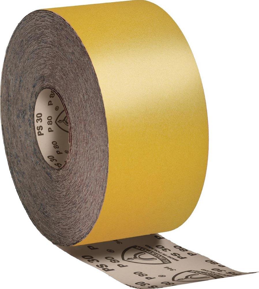 Schleifpapierrolle PS 30 D 115 mm Körnung 100 für Lack/Farbe/Spachtel Korund Schleifpapierrolle PS 30 D 115 mm Körnung 100 für Lack/Farbe/Spachtel Korund