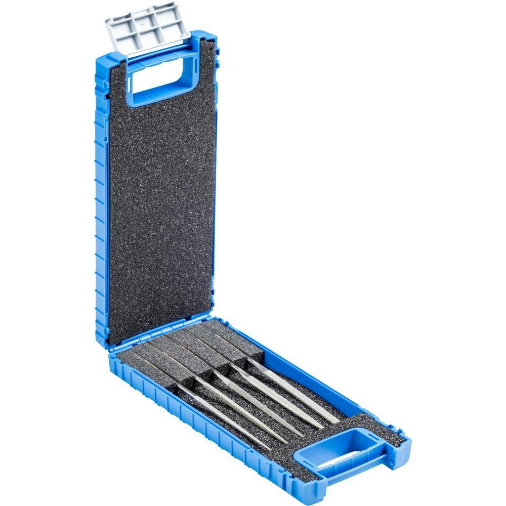 Diamantnadelfeilensatz Länge 140 mm 5-teilig D 91 Diamantnadelfeilensatz Länge 140 mm 5-teilig D 91