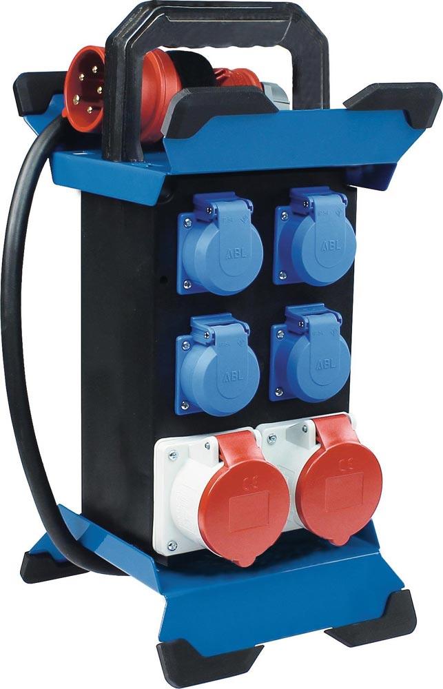 CEE-Standstromverteiler STECKY 11 CEE-Stecker 400V, 16 A, 5-polig