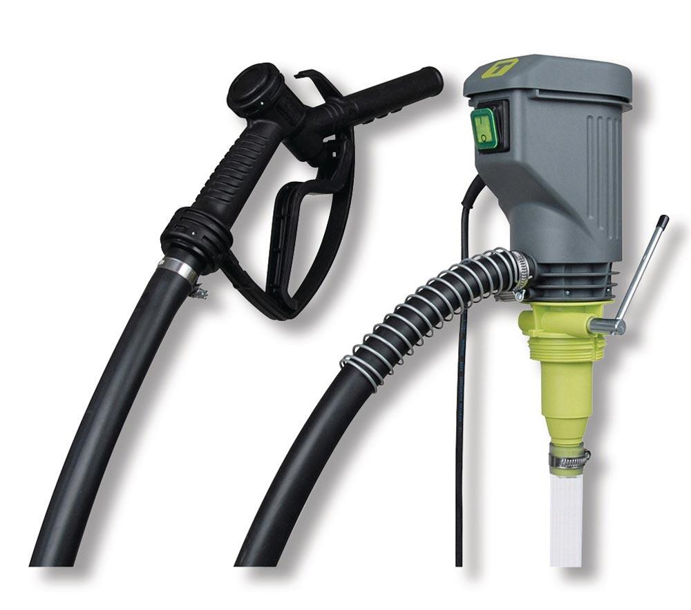 Elektropumpe Hornet W 40 für Diesel/Heizöl 38 l/min 230 V 50 Hz Tauchtiefe 1600 mm Standard-Zapfventil Elektropumpe Hornet W 40 für Diesel/Heizöl 38 l/min 230 V 50 Hz Tauchtiefe 1600 mm Standard-Zapfventil