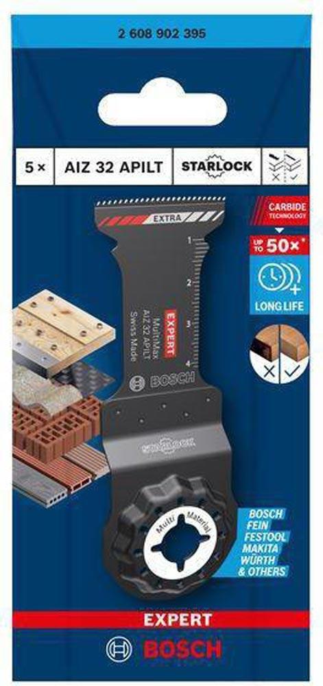 Tauchsägeblatt EXPERT MultiMax AIZ32 APILT Breite 32 mm Eintauchtiefe 45 mm 5 St. Starlock