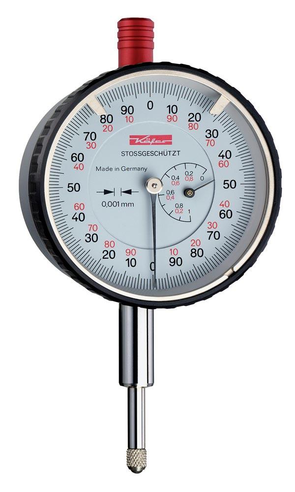 Messuhr FM1000 S 1 mm Ablesung 0,001 mm mit Stoßschutz