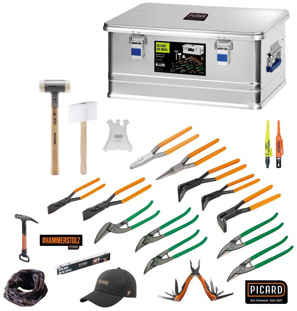 Klempner Starter-Set 24tlg. im Aluminium-Box