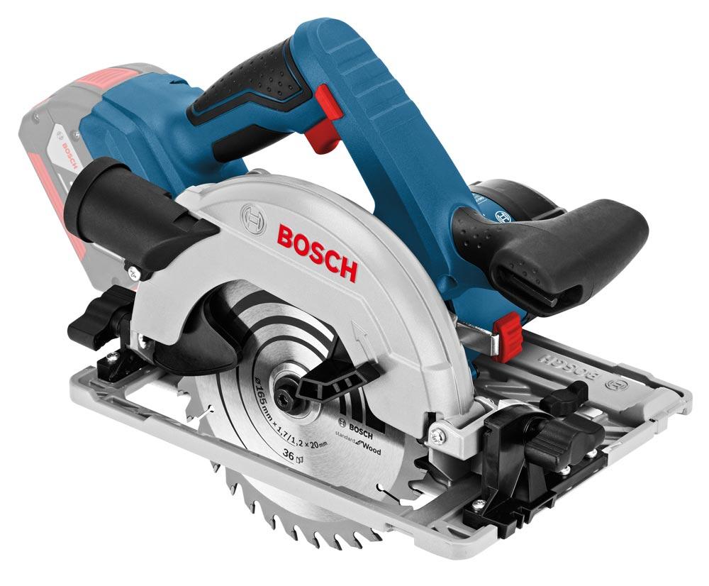 BOSCH Akku-Handkreissäge GKS 18 V-57 G in L-Boxx (o. Akku/Ladegegerät)