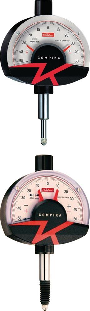 Feinzeiger Compika 1001 0,1 mm Ablesung 0,001 mm mit Stoßschutz