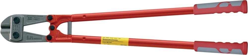 Bolzenschneider WAGGONIT Länge 760 mm Mehrkomponenten-Hüllen weich 11 mm mittel 9 mm hart 8 mm