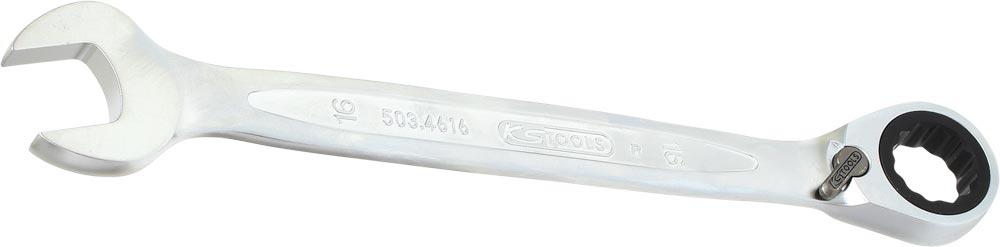 Ratschen-Ringmaulschlüssel GEARplus, umschaltbar, 16 mm Ratschen-Ringmaulschlüssel GEARplus, umschaltbar, 16 mm