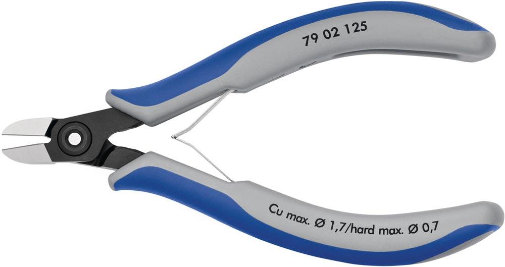 Präzisions-Elektronik-Seitenschneider Länge 125 mm Form 4 Facette nein poliert Präzisions-Elektronik-Seitenschneider Länge 125 mm Form 4 Facette nein poliert
