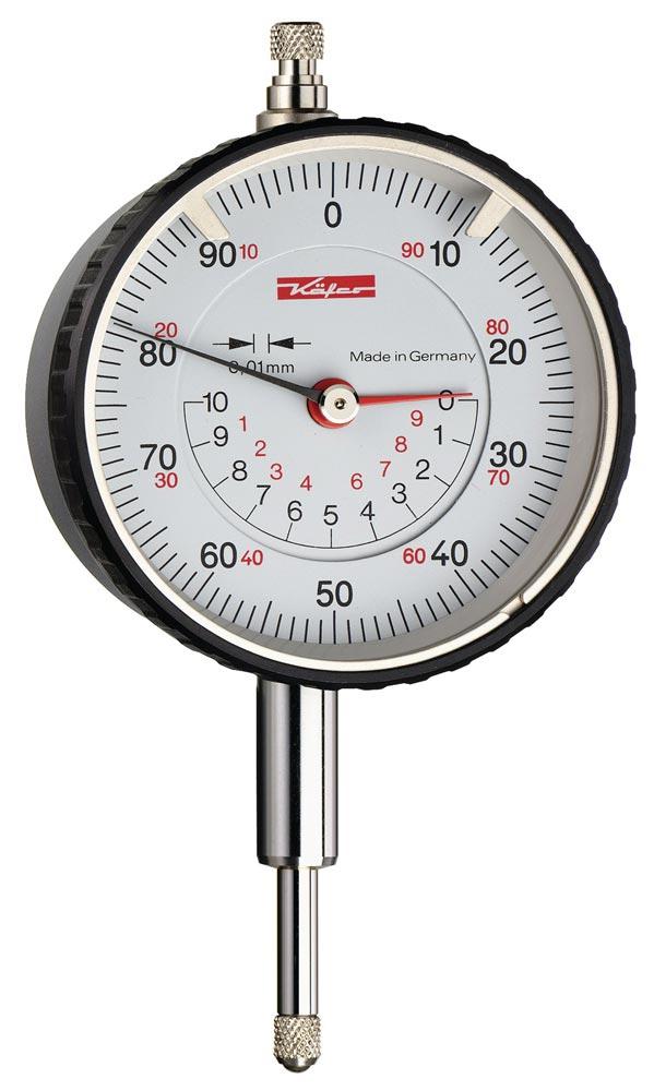 Messuhr M2 TK 10 mm Ablesung 0,01 mm konzentrische Anzeige