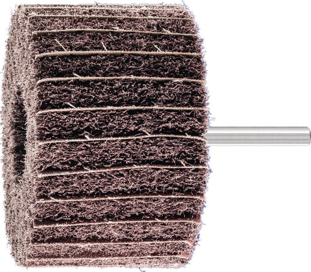 Fächerschleifer POLINOX PNZ Ø40xH20mm Körnung 100 Kombi Vlies/Korund 6 mm Fächerschleifer POLINOX PNZ Ø40xH20mm Körnung 100 Kombi Vlies/Korund 6 mm