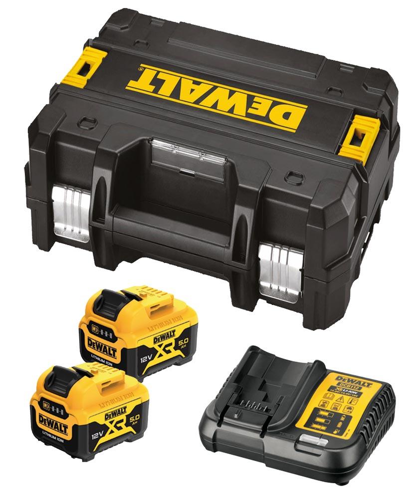 DEWALT Akku-Bohrschrauber-Set DCK2101P2T-QW