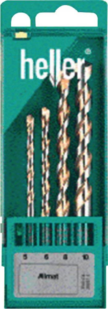 Universalbohrersatz Allmat 4 teilig Ø 5, 6, 8, 10 mm Rundschaft Universalbohrersatz Allmat 4 teilig Ø 5, 6, 8, 10 mm Rundschaft