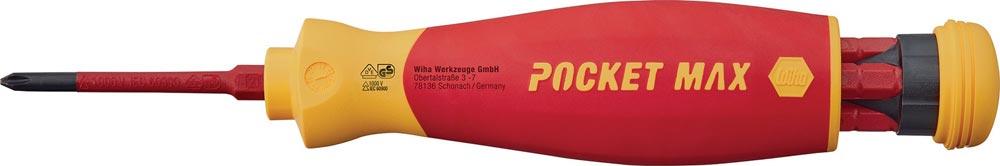 Magazinbithalter 45296 4-teilig Schlitz/PH/+- (sl/PZD) VDE isoliert Magazinbithalter 45296 4-teilig Schlitz/PH/+- (sl/PZD) VDE isoliert