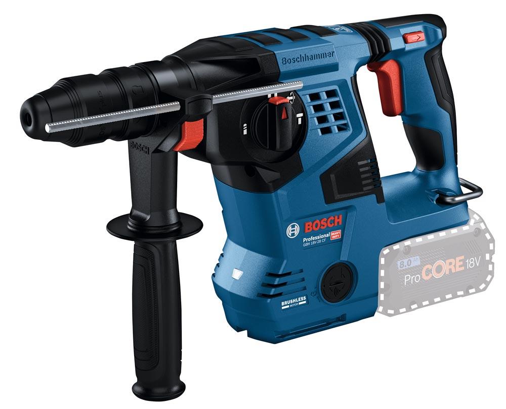 BOSCH Akku-Bohrhammer GBH 18V-28 CF (Solo, L-BOXX)