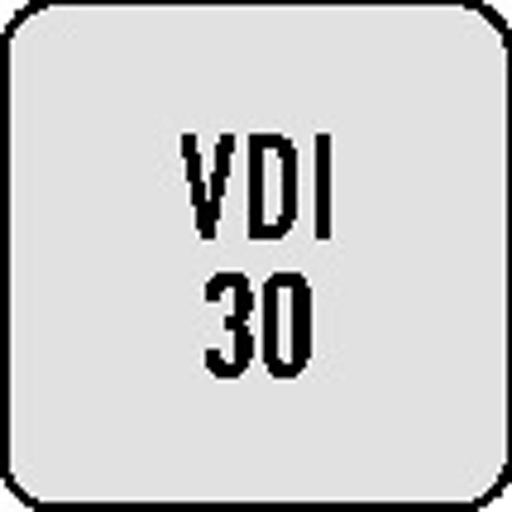 Axialwerkzeughalter C1 DIN 69880 VDI30 rechts