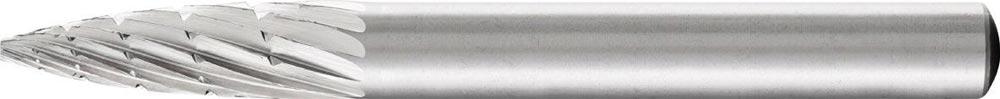 Frässtift SPK Ø 10 mm Kopflänge 20 mm Schaft-Ø 6 mm HSS Verzahnung 3 Frässtift SPK Ø 10 mm Kopflänge 20 mm Schaft-Ø 6 mm HSS Verzahnung 3
