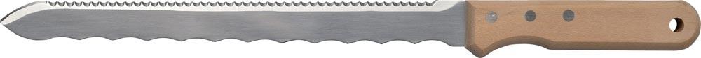 Dämmstoffmesser Klingenlänge 280 mm Holzgriff Dämmstoffmesser Klingenlänge 280 mm Holzgriff
