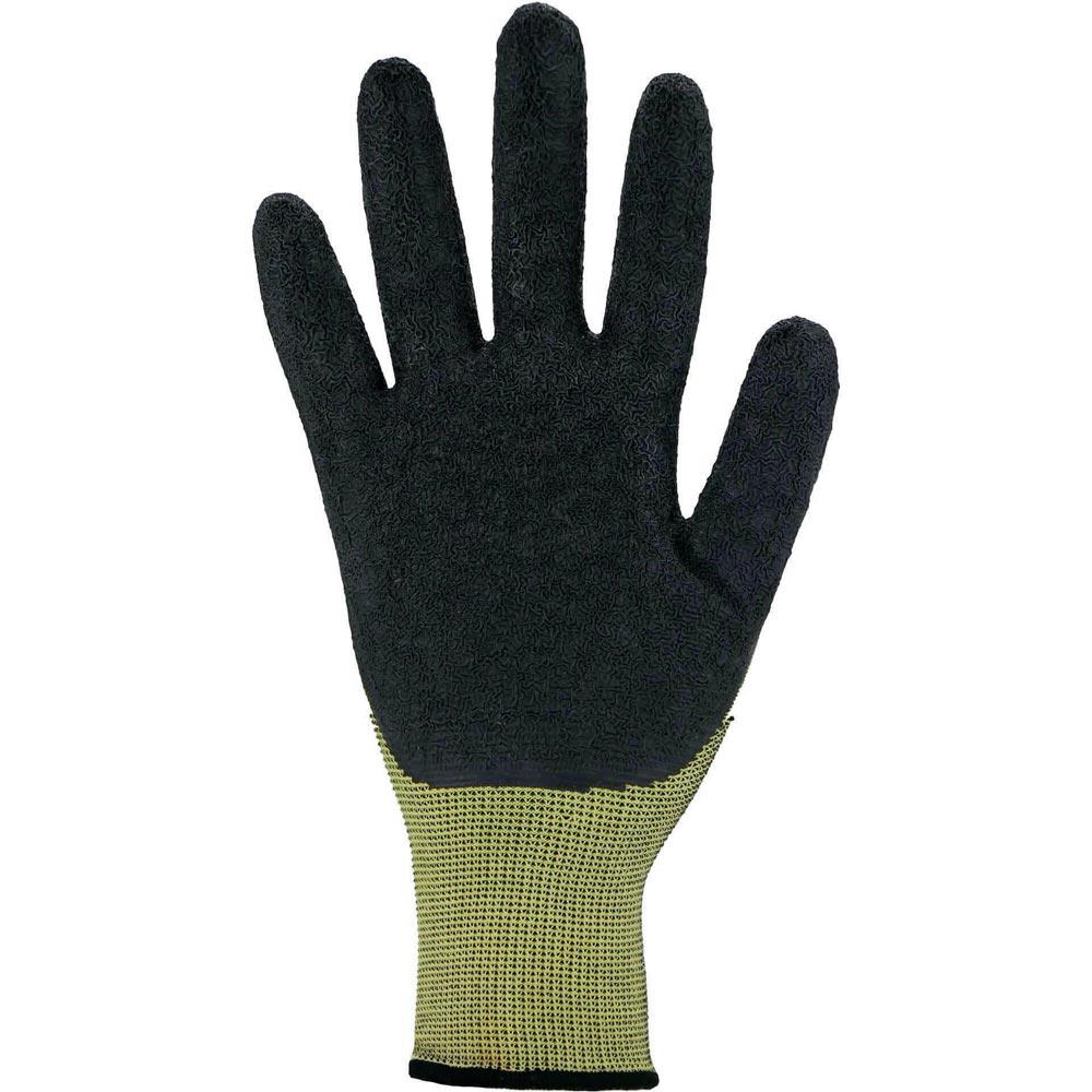 Handschuhe Größe 7 gelb/schwarz EN 388 PSA-Kategorie II