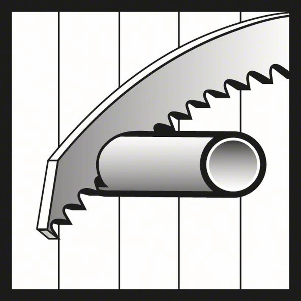 Säbelsägeblatt S 1122 BF Länge 225 mm Breite 19 mm Zahnteilung TPI 14 1,8 mm geschränkt, gefräst 5er Pack