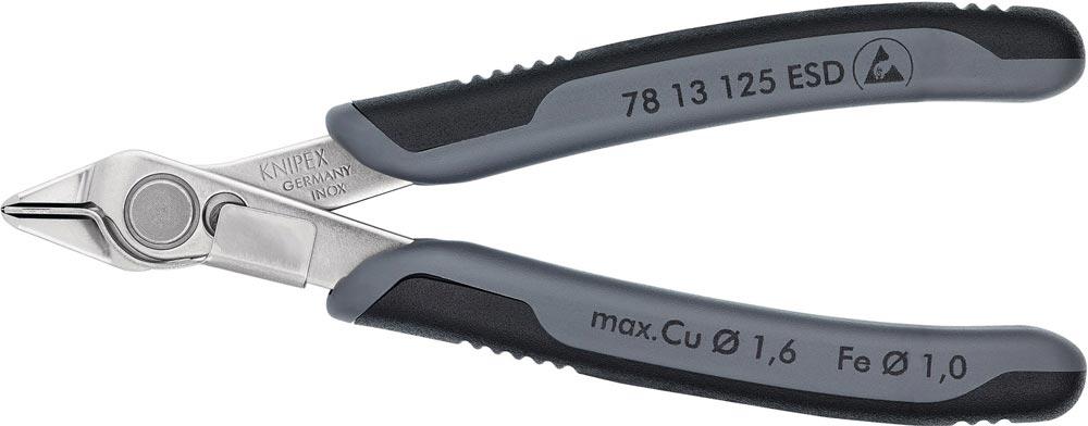 Elektronik-Seitenschneider Super-Knips® Länge 125 mm Form 0 Facette nein poliert Elektronik-Seitenschneider Super-Knips® Länge 125 mm Form 0 Facette nein poliert