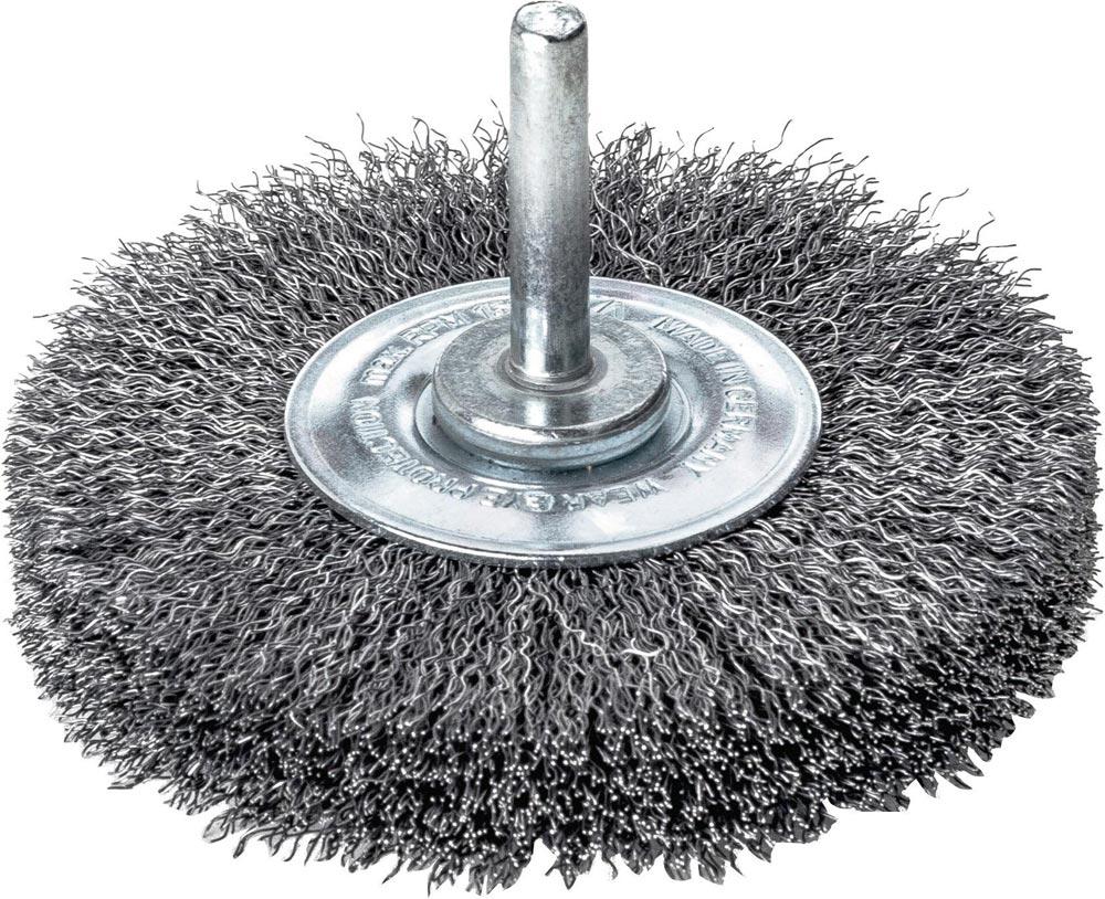 Rundbürste Ø 80 mm Drahtstärke 0,3 mm Stahl 19 mm 15000 min- Rundbürste Ø 80 mm Drahtstärke 0,3 mm Stahl 19 mm 15000 min-