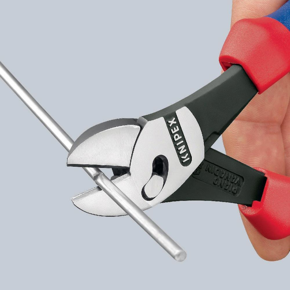 Hochleistungsseitenschneider TwinForce® Länge 180 mm poliert Mehrkomponenten-Hüllen