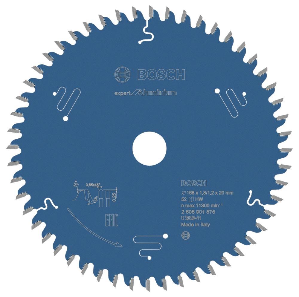 Kreissägeblatt Expert for Aluminium 168x20x1,8/1,2 mm T52 Kreissägeblatt Expert for Aluminium 168x20x1,8/1,2 mm T52