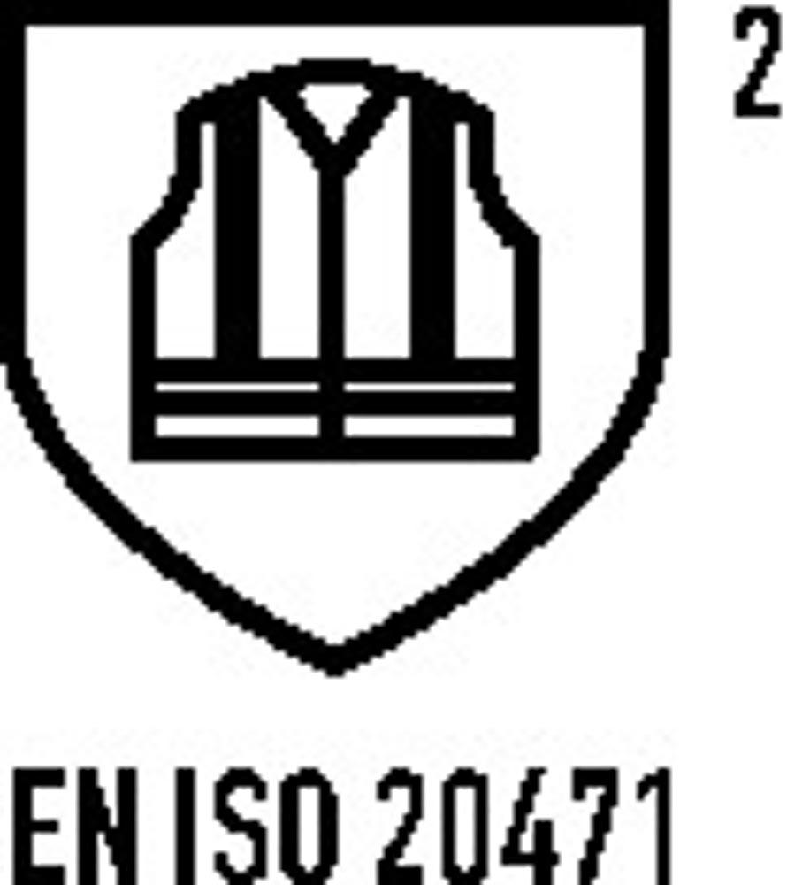 Warnweste Größe universal gelb EN 20471 Kl. 2
